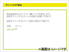 グリーンスコア照会