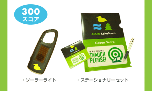 グリーンスコア300スコア