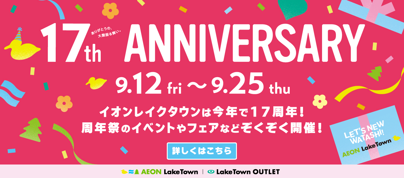 17th ANNIVERSARY