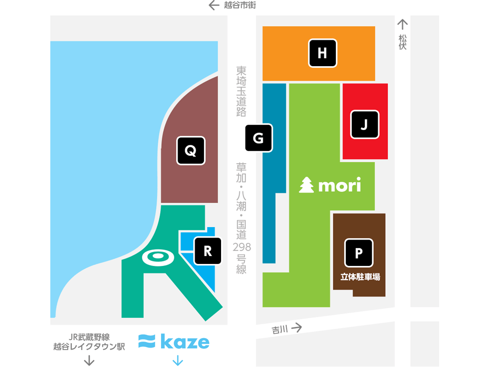 駐車場map