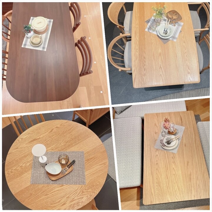 12月6日迄　ケユカ　ダイニングテーブル 組合せを選んで自分好みのダイニングテーブルを♪ - ケユカ - イオン