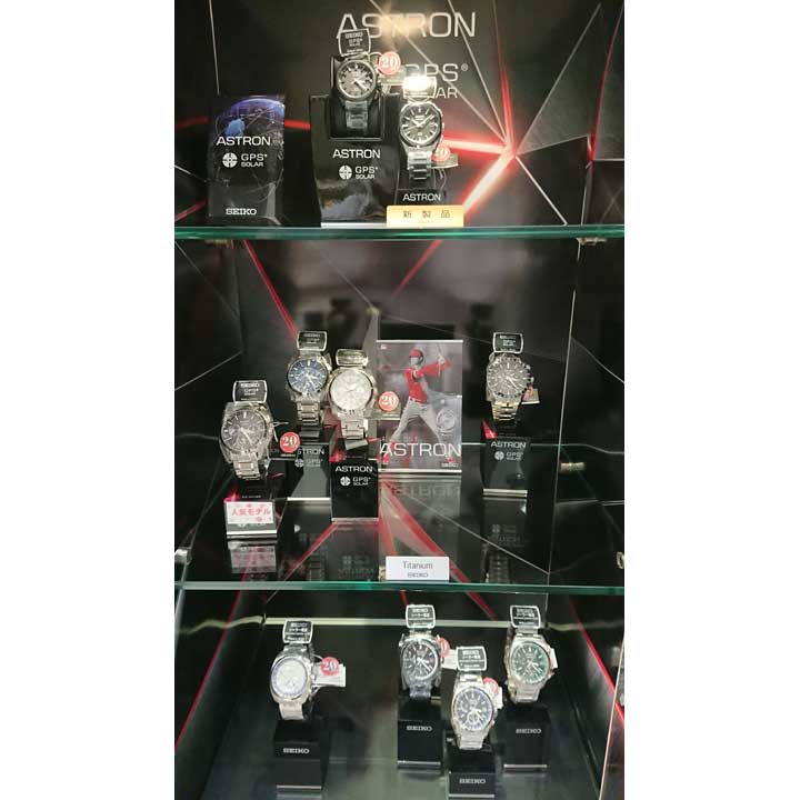 店内写真 メーカーウォッチ メンズ