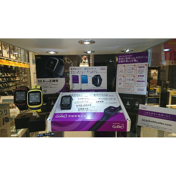 店内写真 スマートウォッチ