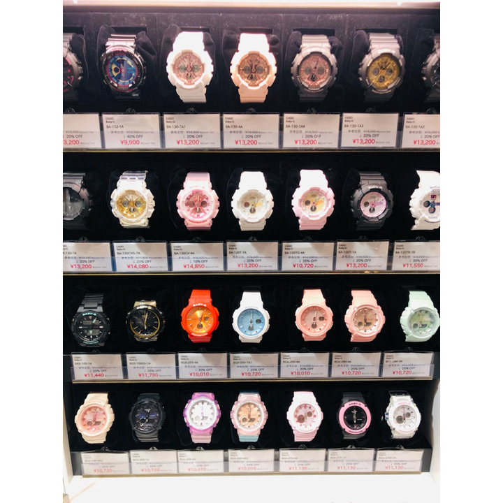 取扱いブランド紹介【G-SHOCK】【BABY-G】