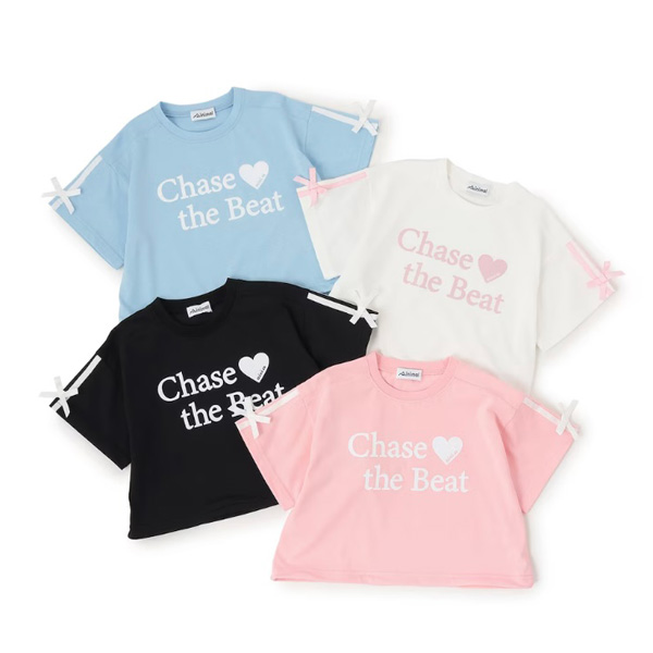 【接触冷感】袖リボン半袖Tシャツ
                          当店平常価格から20%OFF