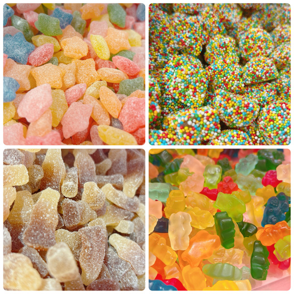 お菓子の量り売り