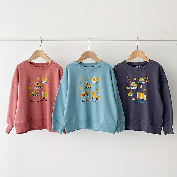 はたらく車プリントトレーナー"