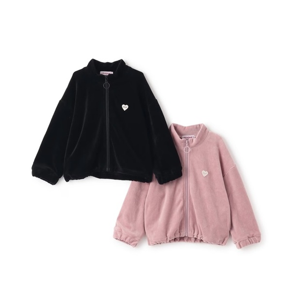 ベロアトラックジャケット